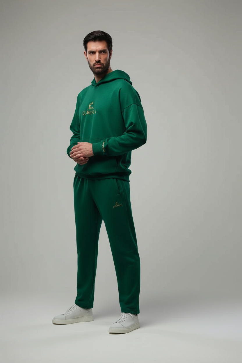 Tracksuit Set, Green - Rule #1 - Limited Edition